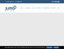 Tablet Screenshot of juma-projekt.de